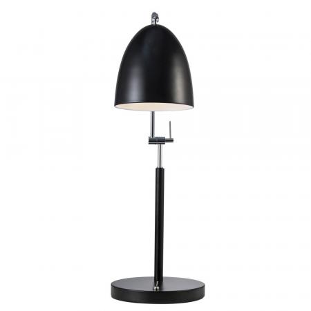 BUNDLE Nordlux Tischleuchte Alexander in schwarz mit beweglichem Leuchtkopf inkl. 2 E27 Filament Lampen mit Preisvorteil